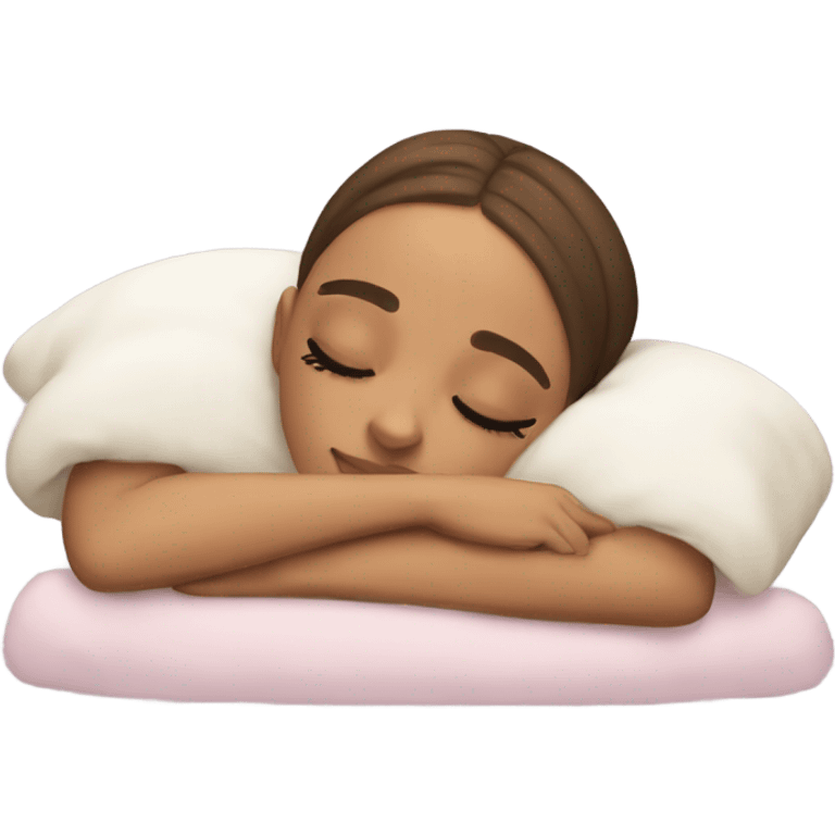 Ariana Grande sleeping emoji