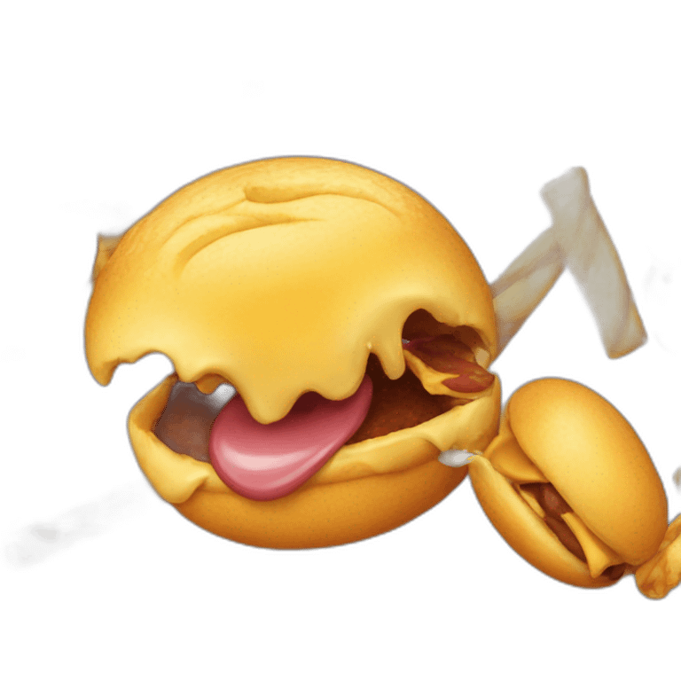 Bite sur une totue emoji