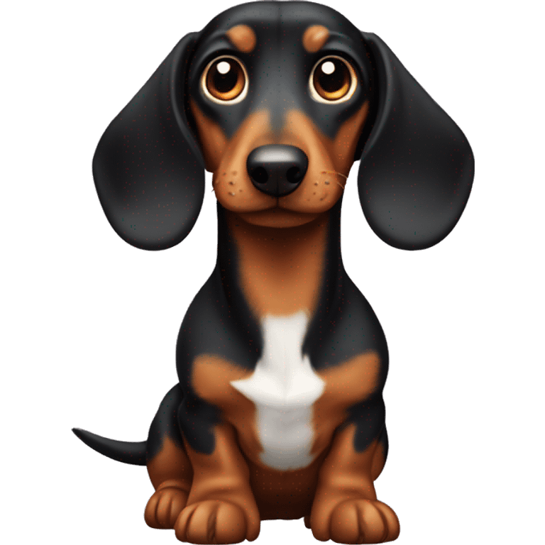 Multicolor Daschund  emoji