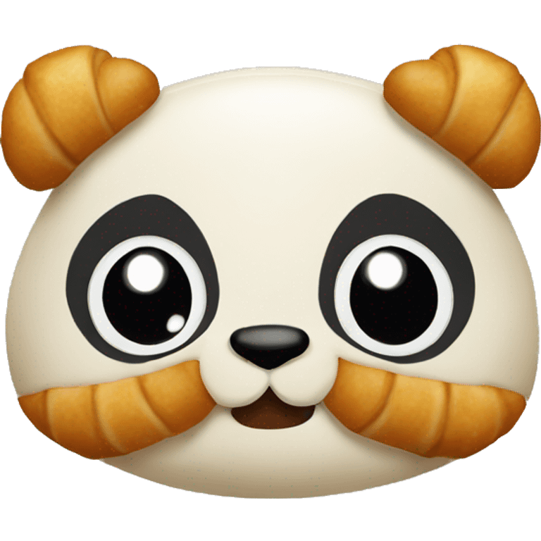 croissant panda emoji