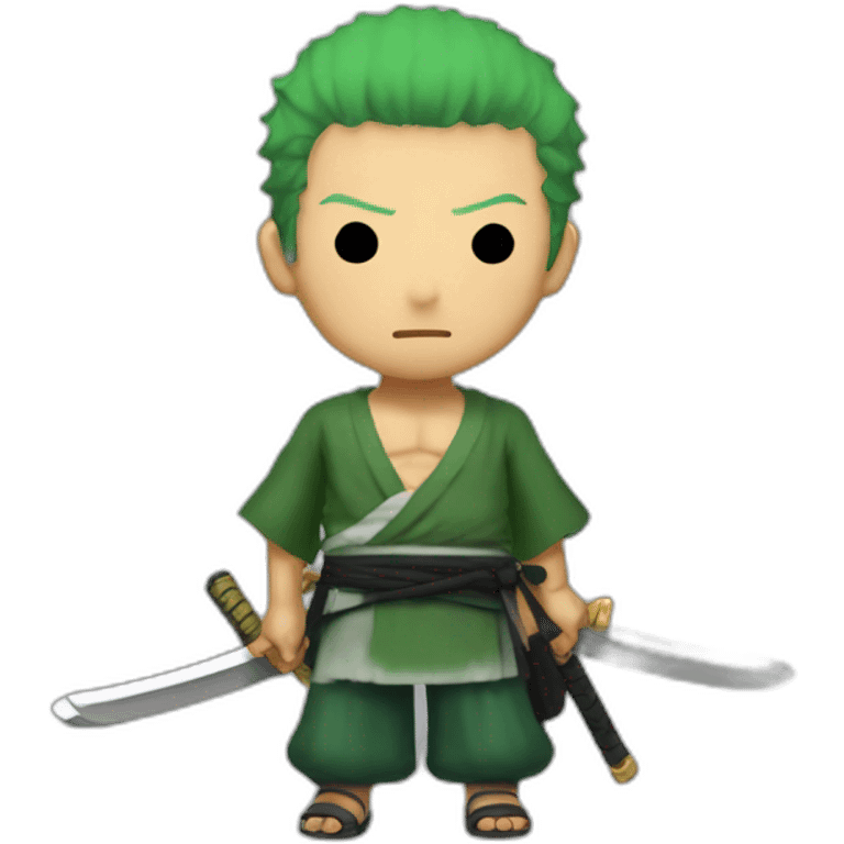 Roronoa zoro from one piece emoji