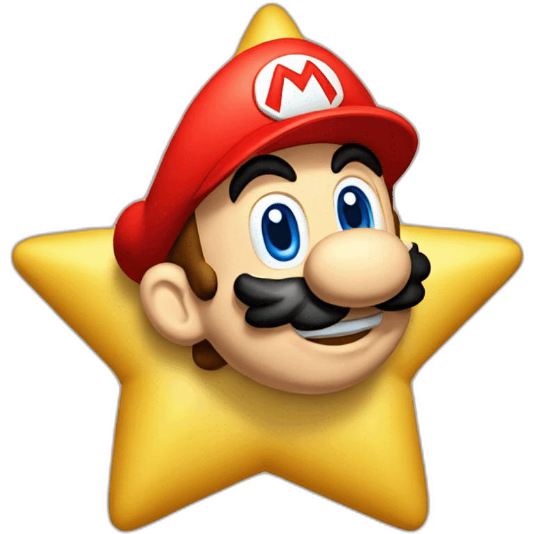 star super mario emoji