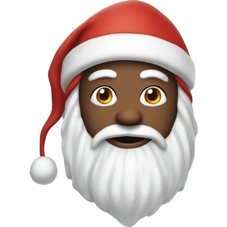 Freaky Santa emoji