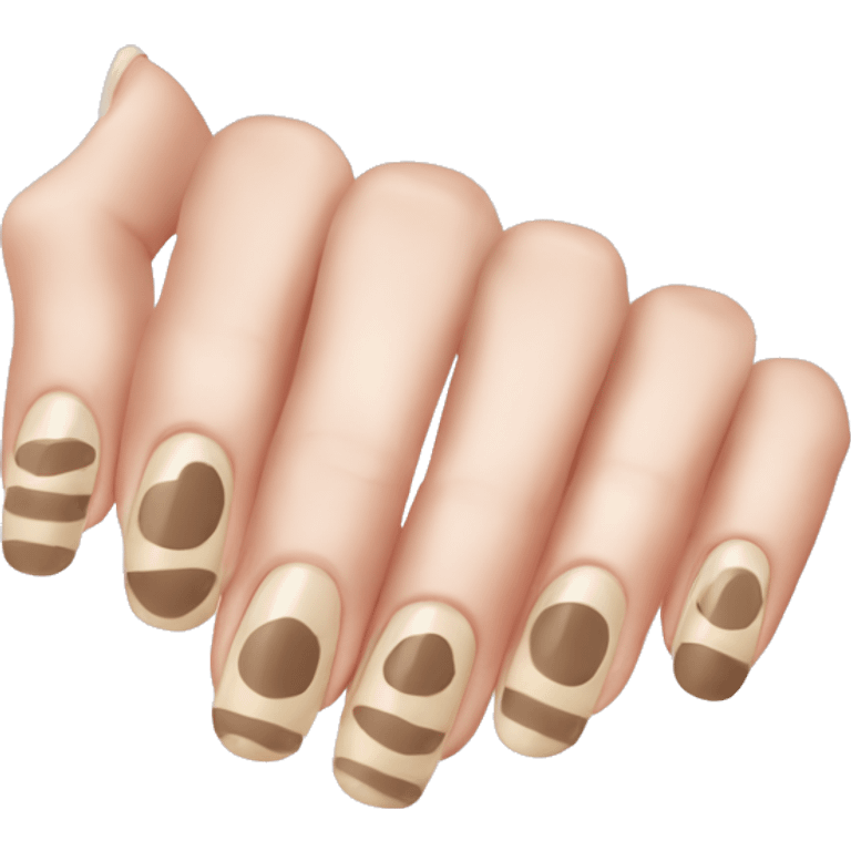 French nails  emoji