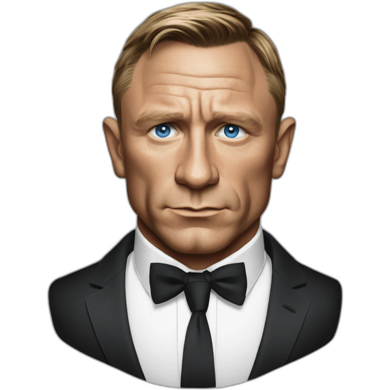 Daniel Craig Mean emoji