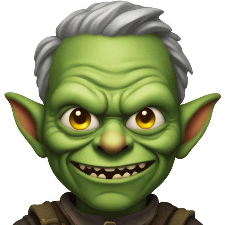 Evil goblin emoji