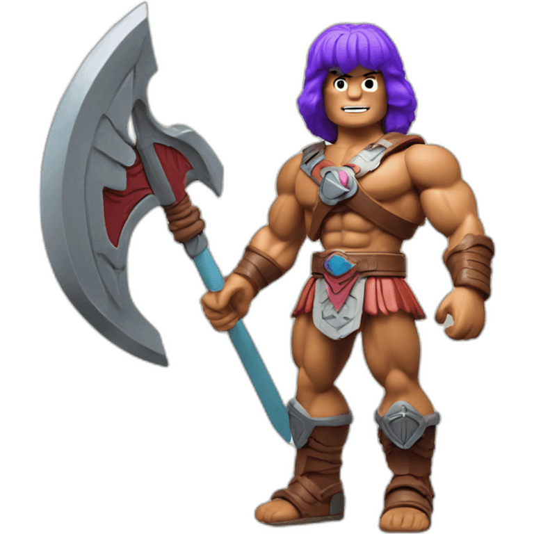 he man toy figure emoji