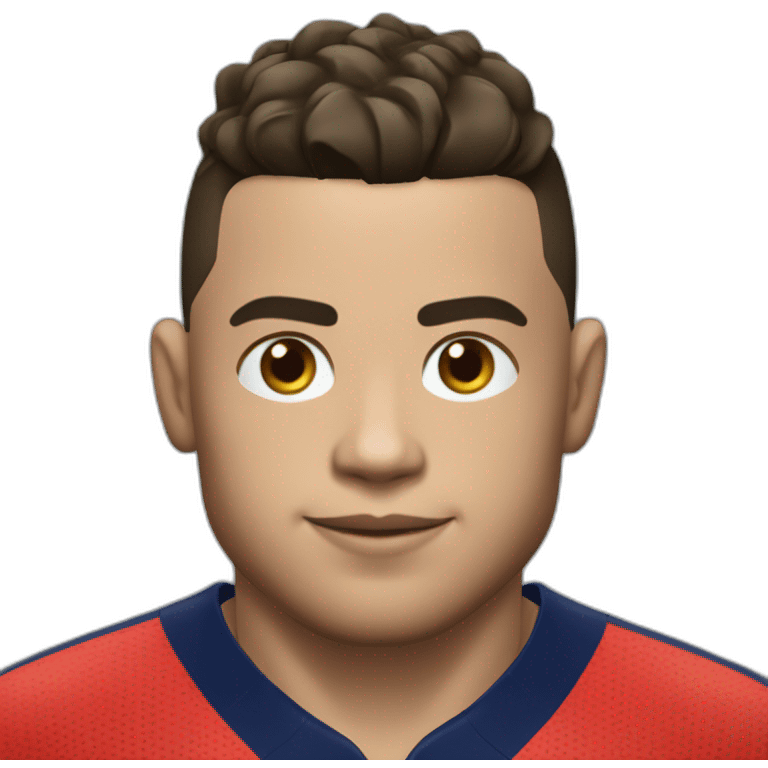 Ronaldo avec un maillot du PSG  emoji