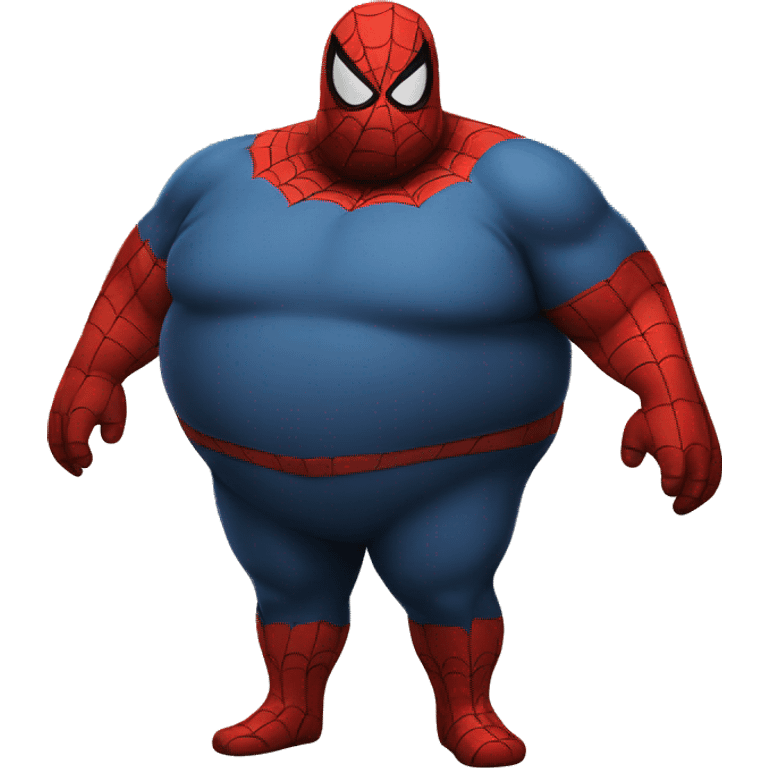 fat spider-man  emoji