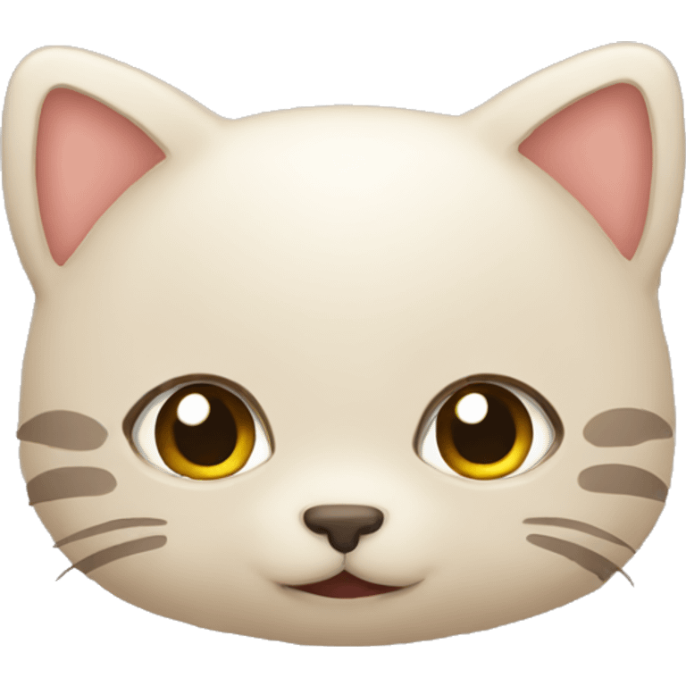 Chat mignon emoji