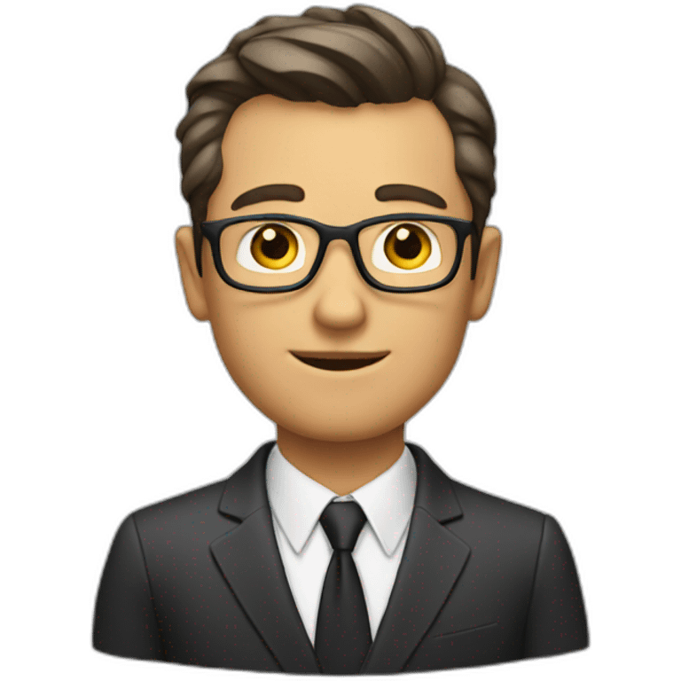 smart men emoji