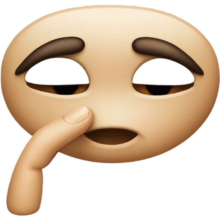 Shh emoji