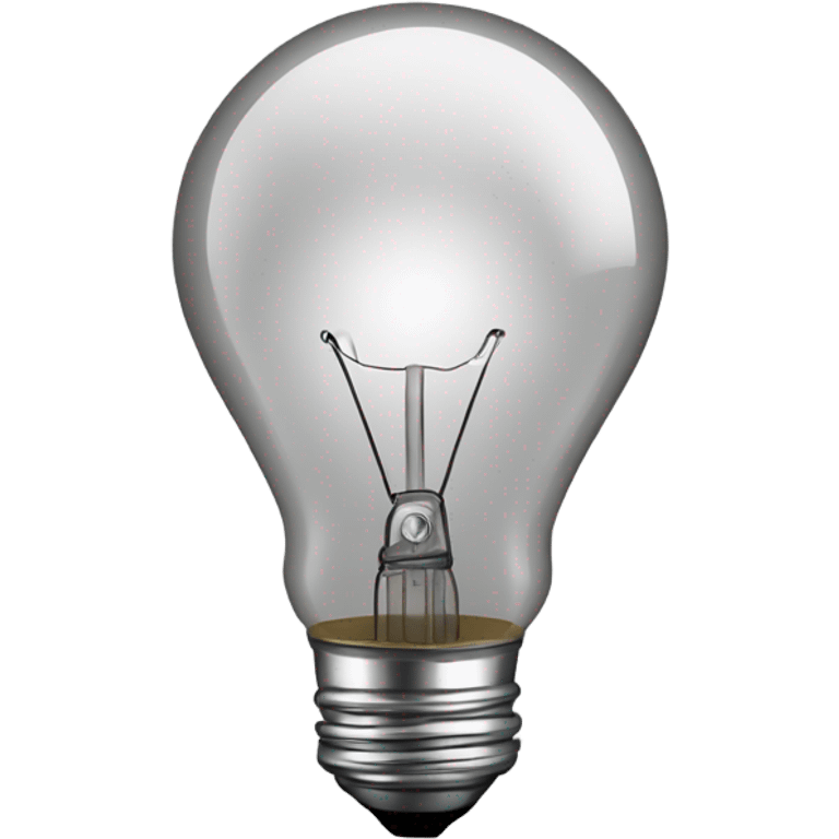 a lightbulb representing an idea emoji