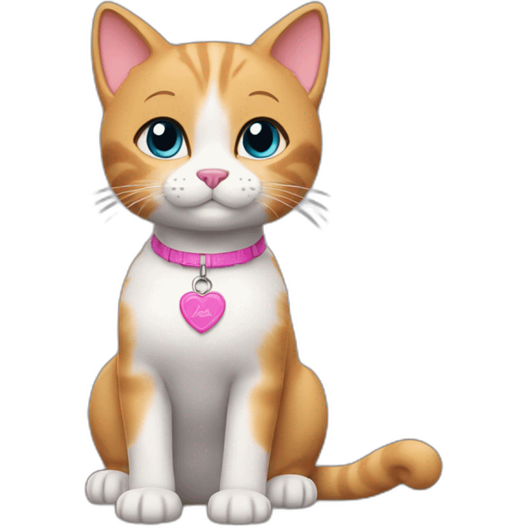 Barbie the cat emoji