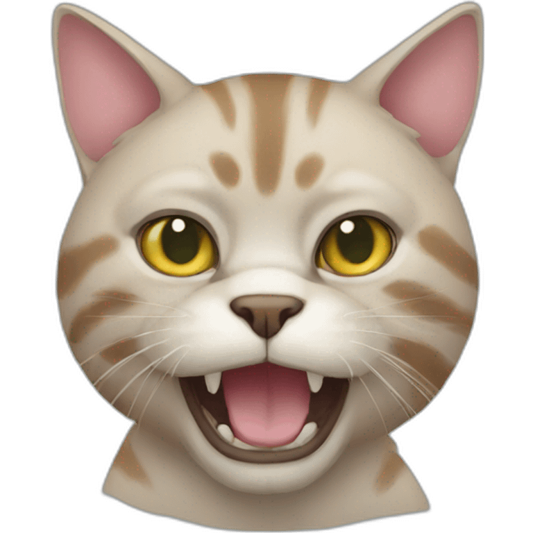 ugly cat emoji