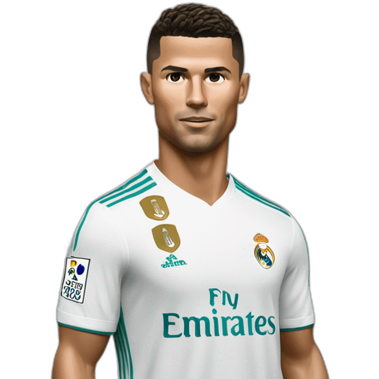 ronaldo at réal madrid emoji