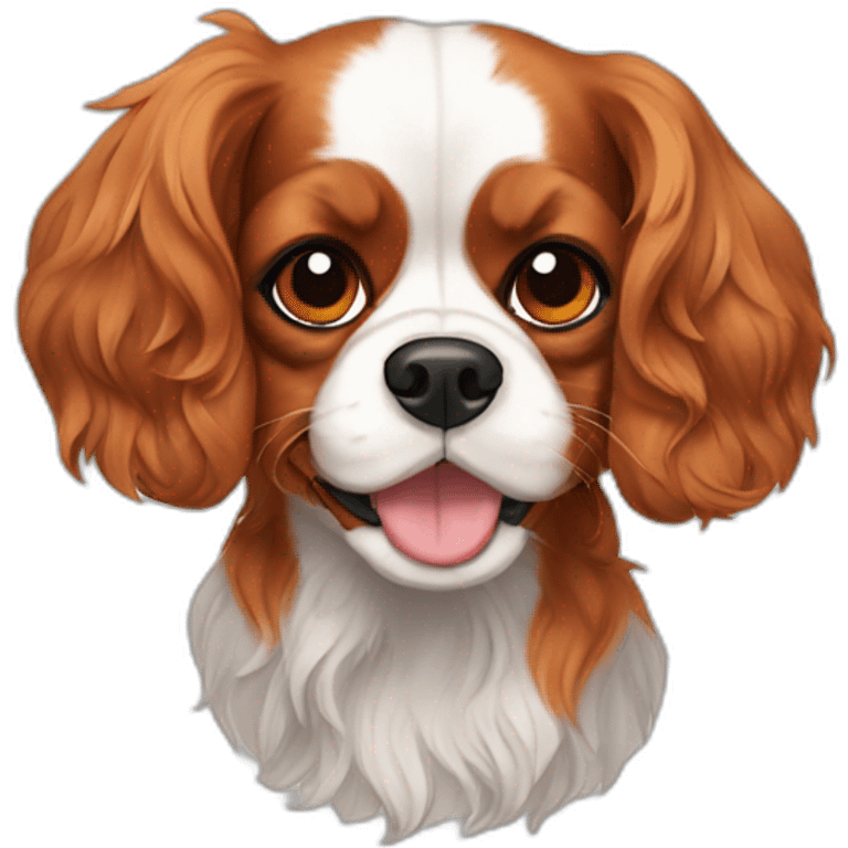 Cavalier King Charles wind  emoji