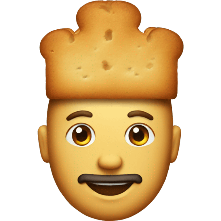 King of bread emoji