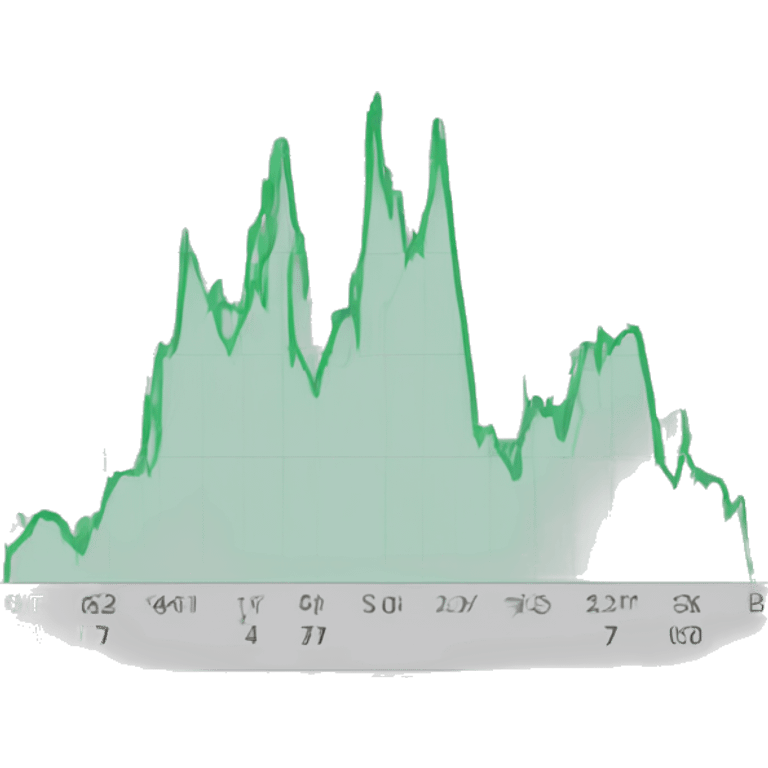 a stock graph going upwards with the stock name "Bayern-Sticker" below emoji