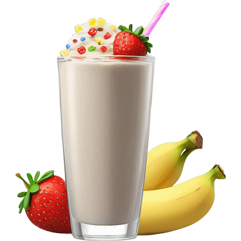 Protien shake emoji