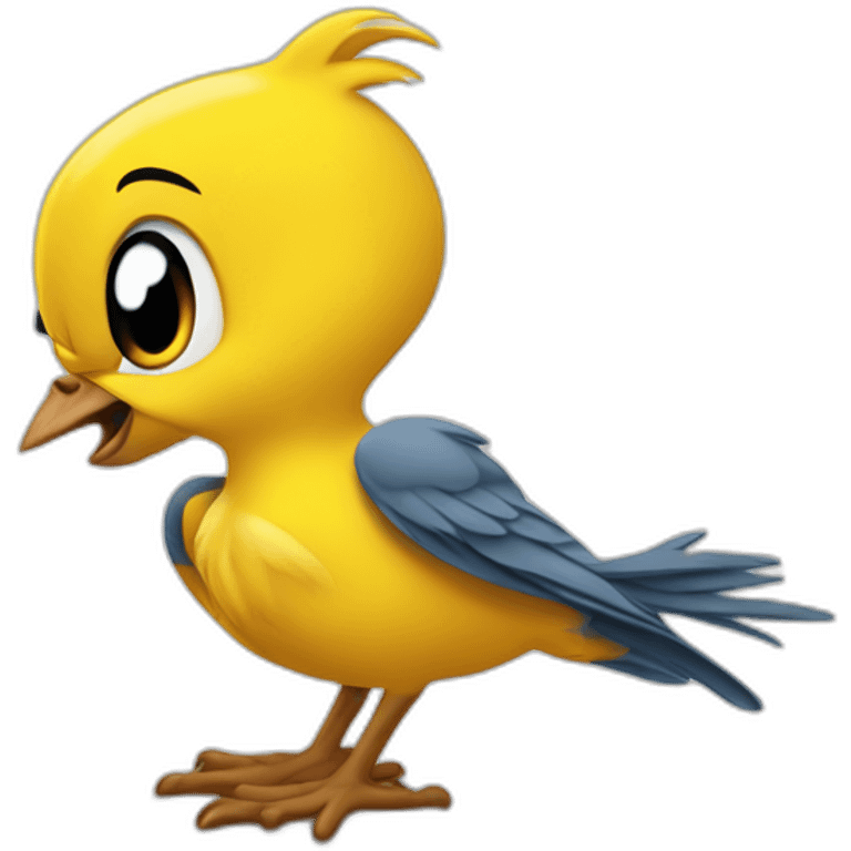 looney tunes tweety emoji