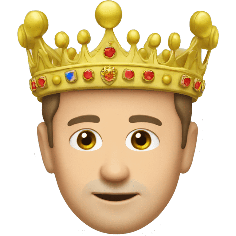 zelensky ukrain president in crown emoji