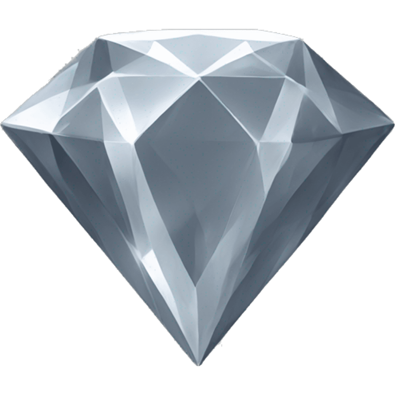 Grey diamond emoji