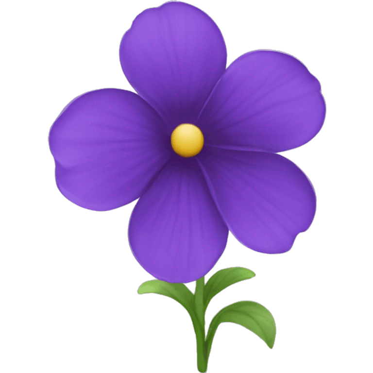 violet flower twitter emoji