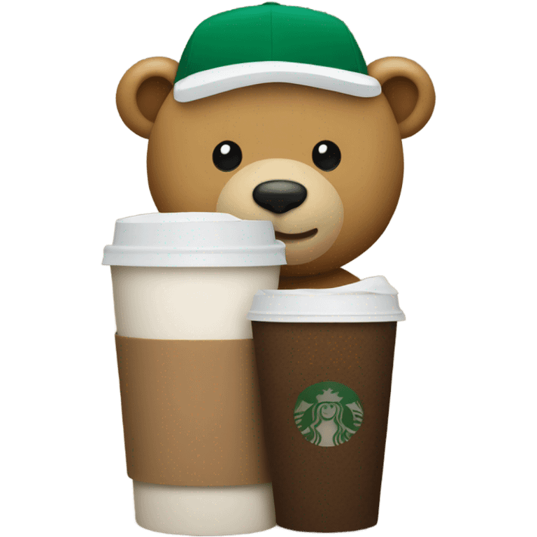 Starbucks bear emoji