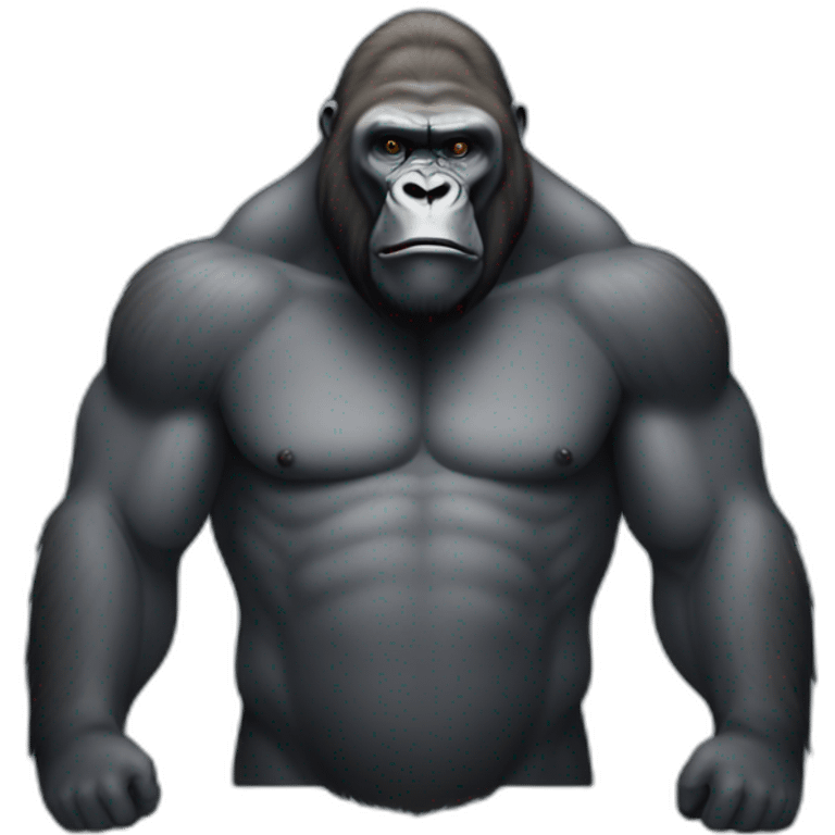 Slim silverback emoji