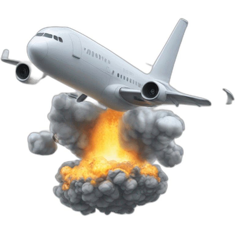 Avion explose tour emoji