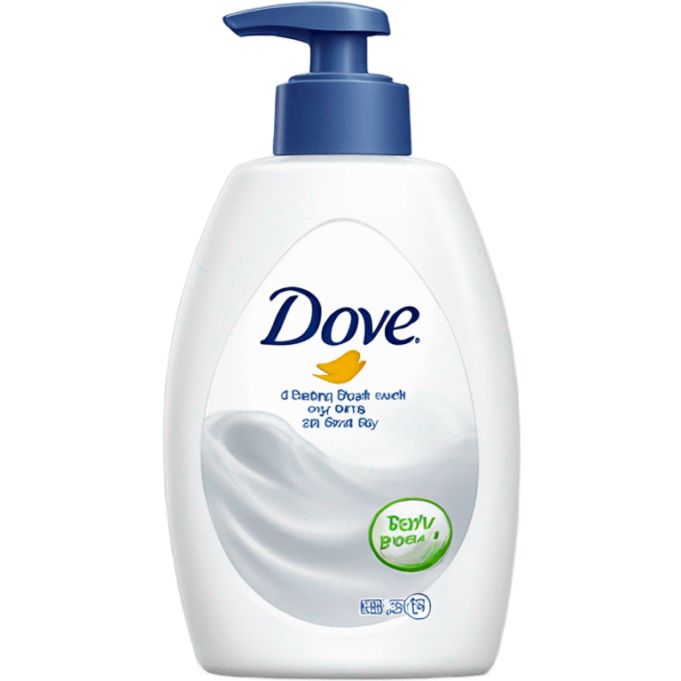 Dove body wash emoji