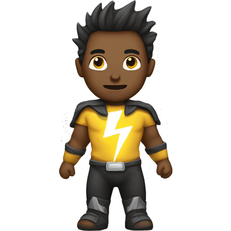 lightning man emoji