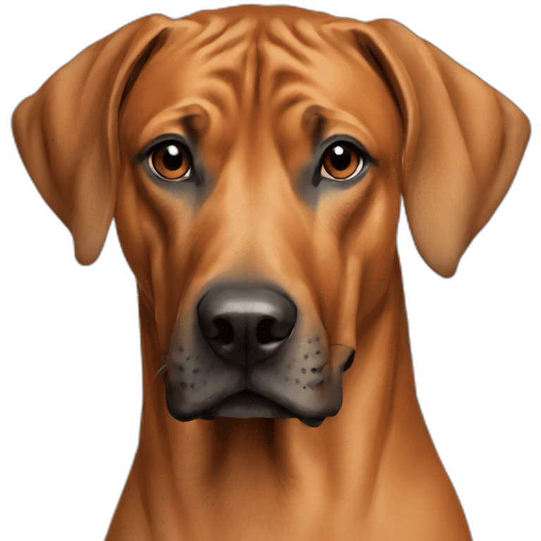 Rhodesian ridgeback emoji