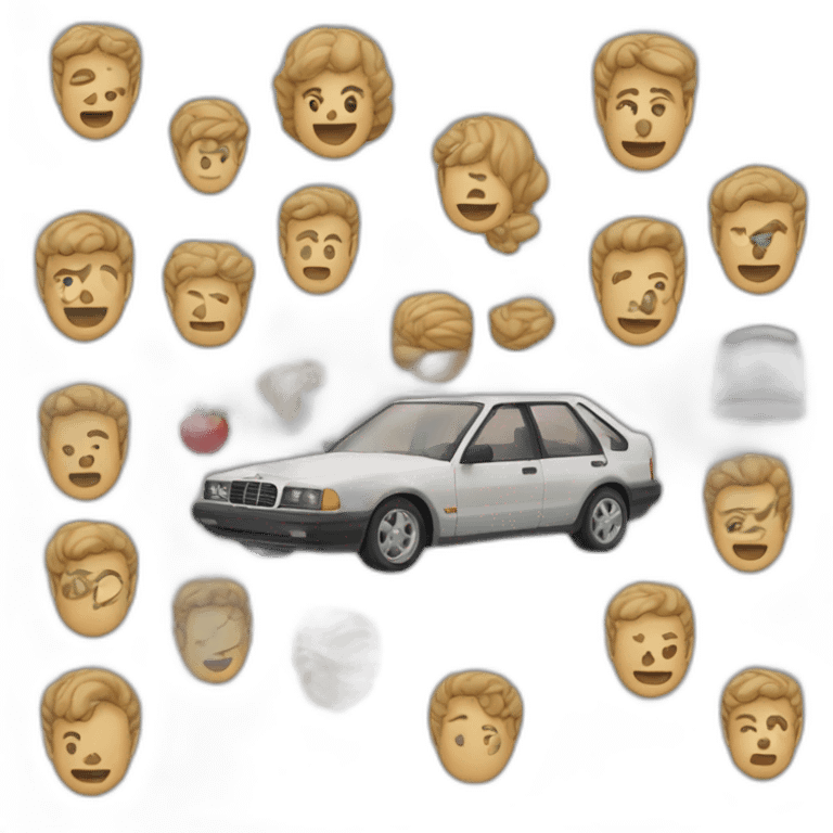 mersedes banz 190 e emoji