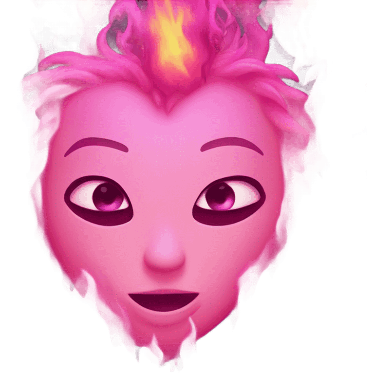 heart with pink fire emoji