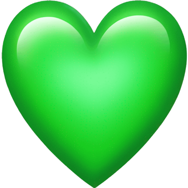 green heart emoji