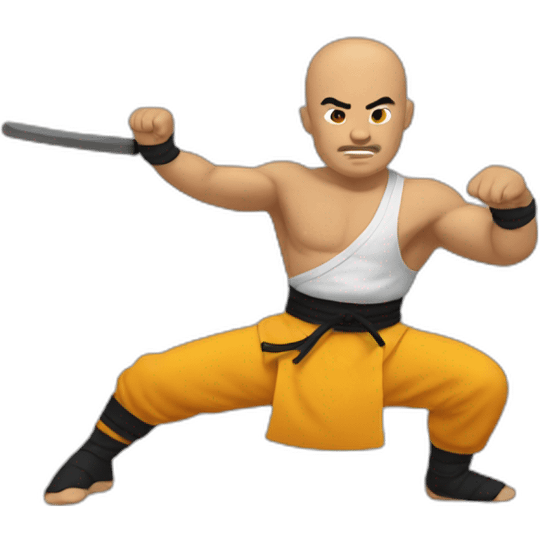 Kung-fu Shaolin emoji