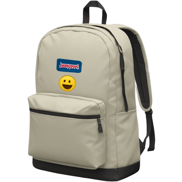 black jansport backpack emoji