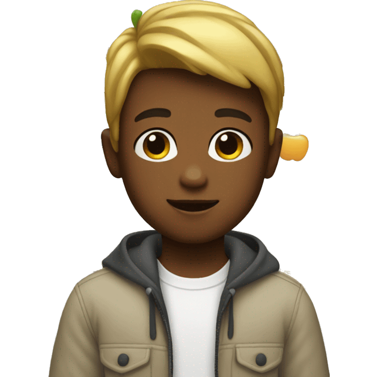 Gay Apple Store kid emoji