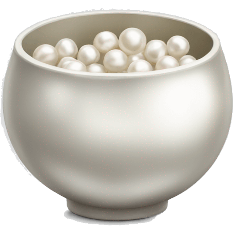 pearl bowl  emoji