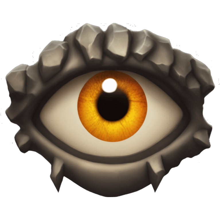 Eye of Sauron in Mordor emoji