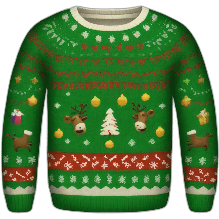 christmas sweater emoji