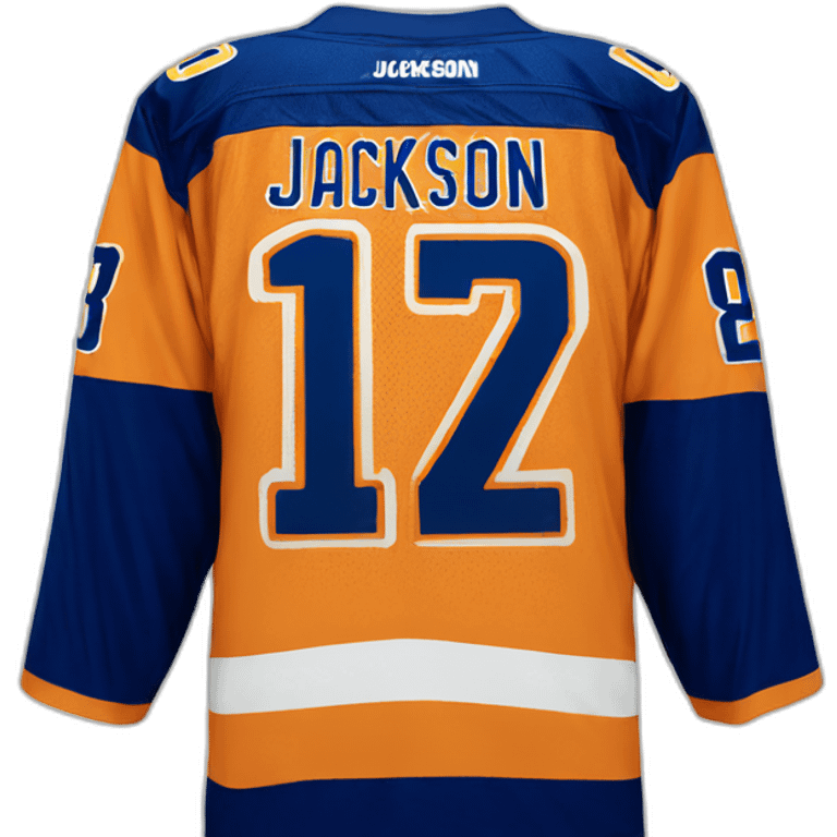 Jersey with Jackson name emoji