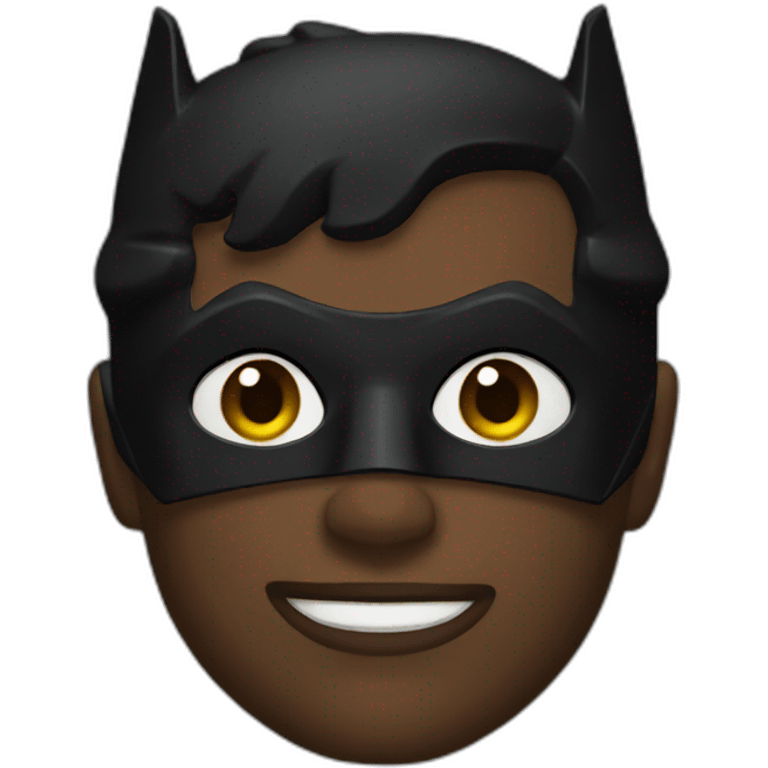 Black batman emoji