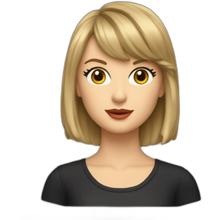 taylor swift computer emoji