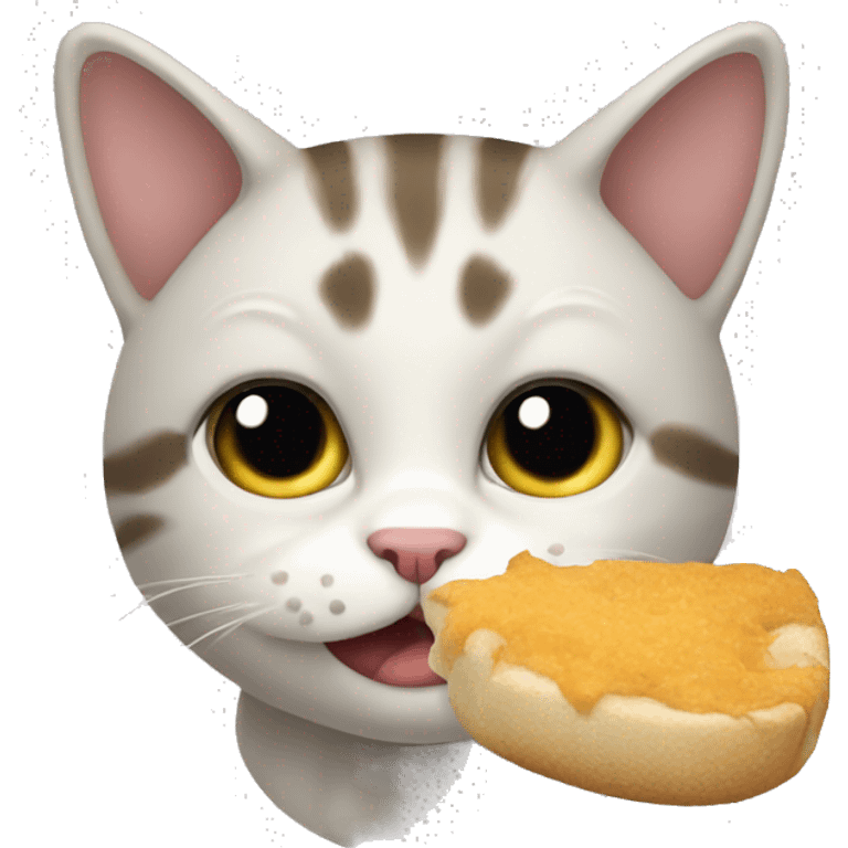  cat eat emoji