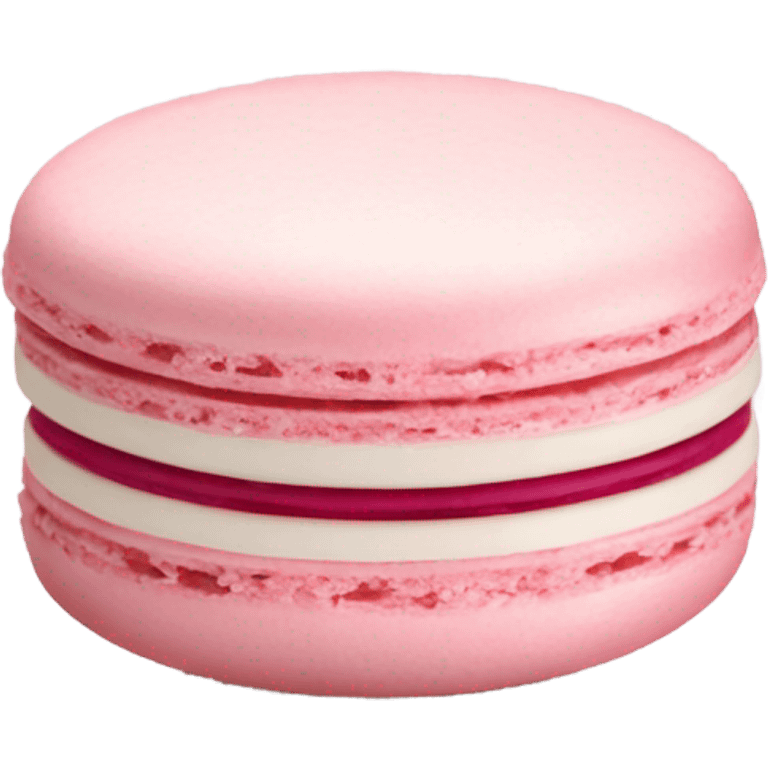 Light pink macaron emoji