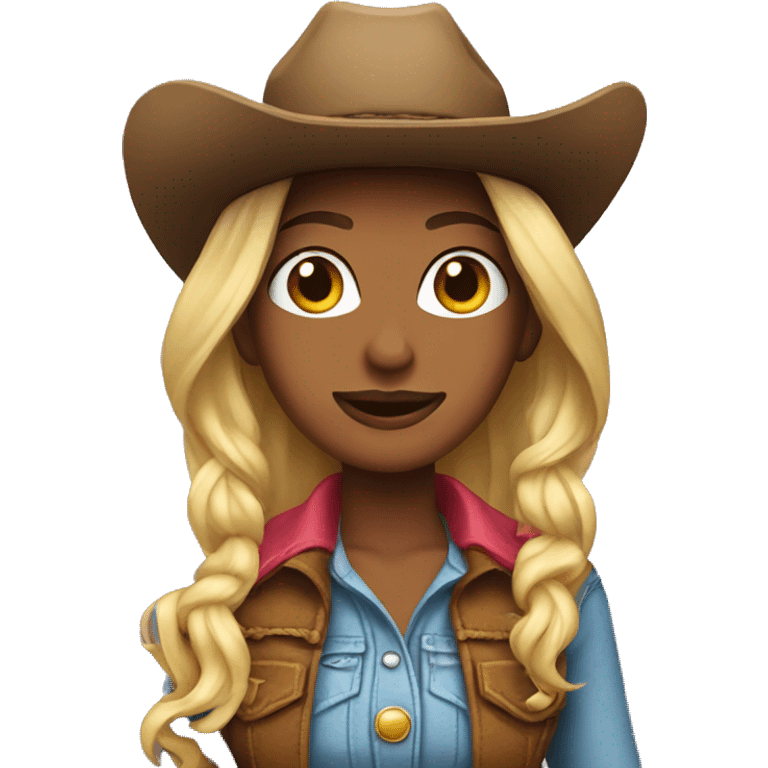 Cowgirl  emoji