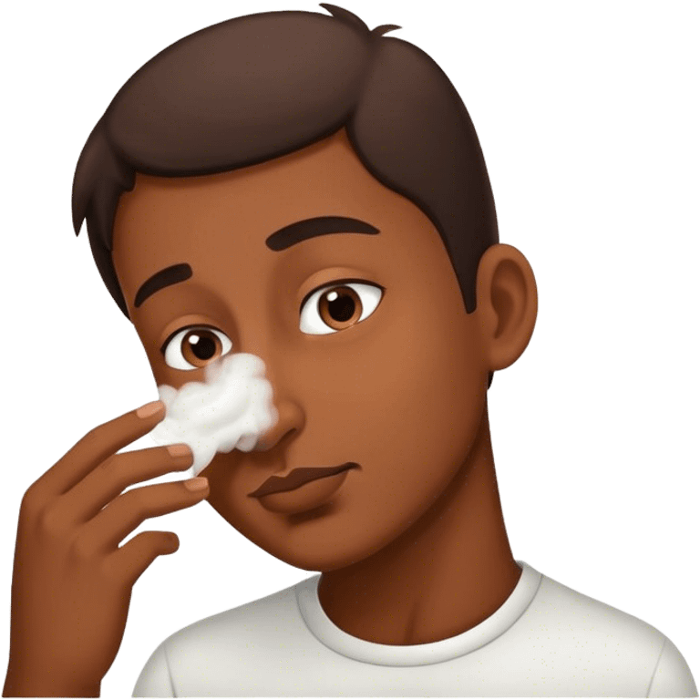 nose smelling  emoji